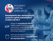 Więcej o Rodzinny Kapitał Opiekuńczy